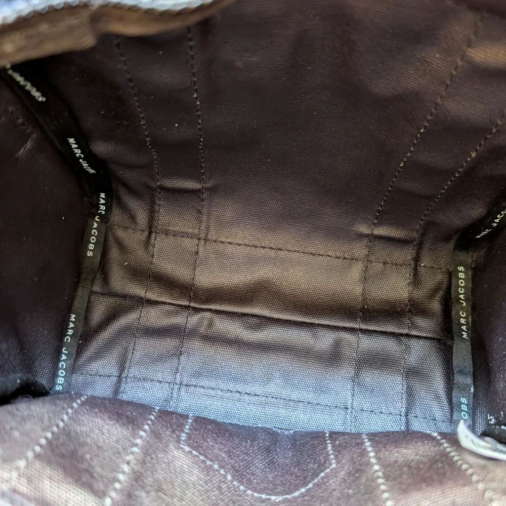 Marc Jacobs The Canvas Small Tote Bag Clutch And Crossbody!  In Great Shape! - Picture 10 of 12